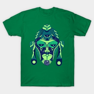 Ngreen African Mask 7 T-Shirt